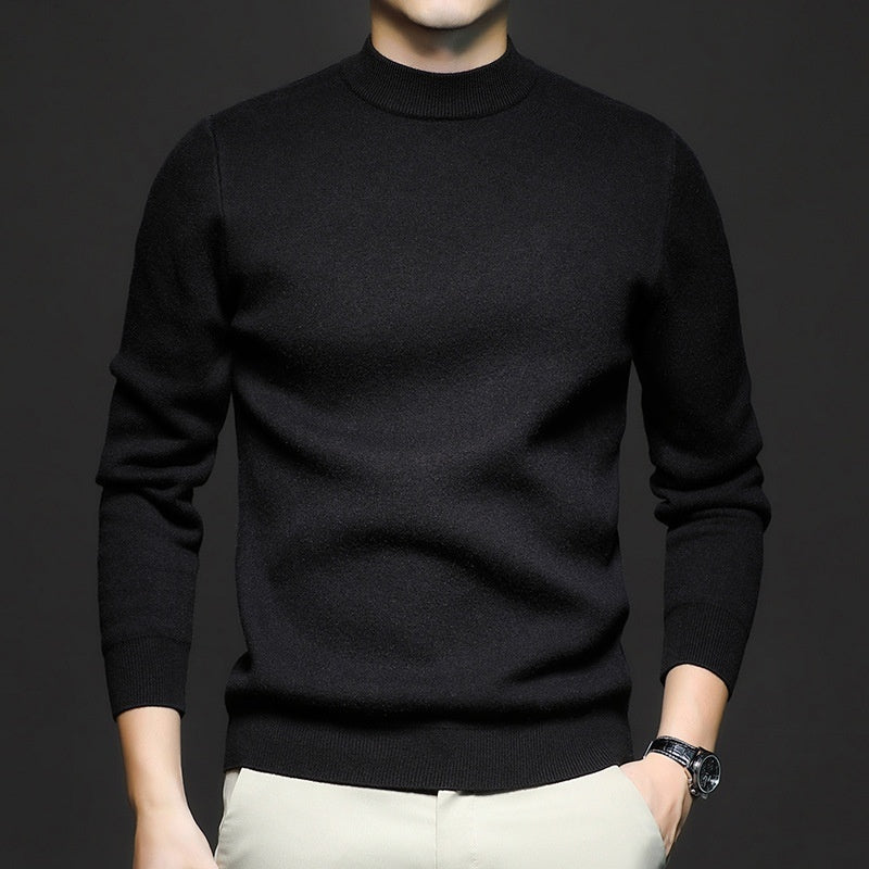 Men's Knitted Long Sleeve Sweater