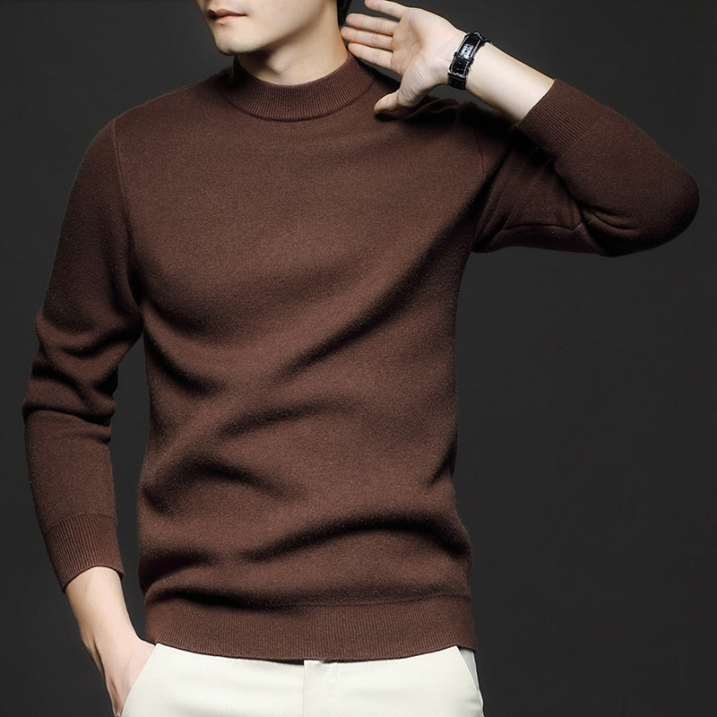 Men's Knitted Long Sleeve Sweater