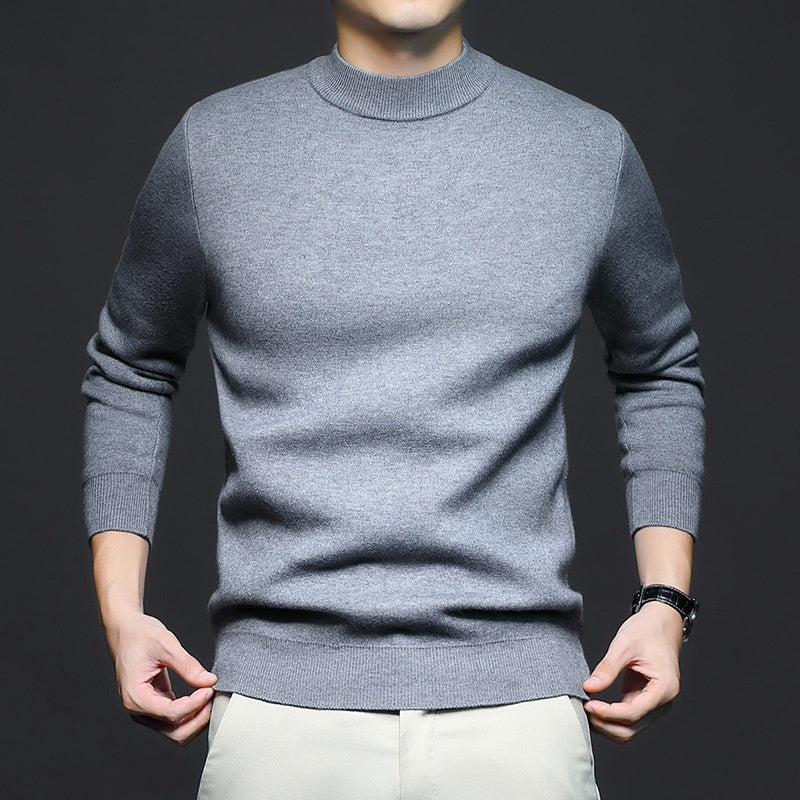 Men's Knitted Long Sleeve Sweater