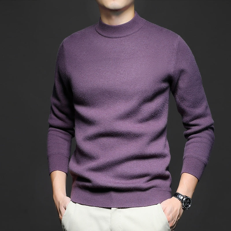 Men's Knitted Long Sleeve Sweater