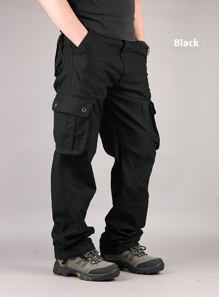 Multi-pocket Men's Casual Loose Labor Protection Pants