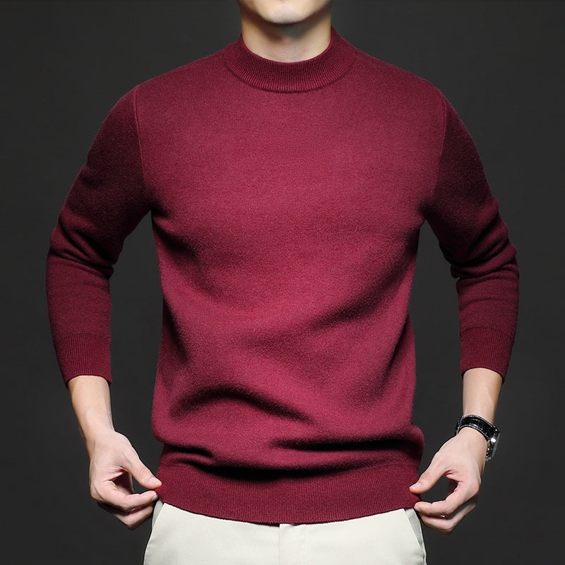 Men's Knitted Long Sleeve Sweater