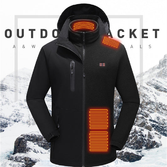 Dual Control Zone 15 Intelligent Heating Shell Jacket