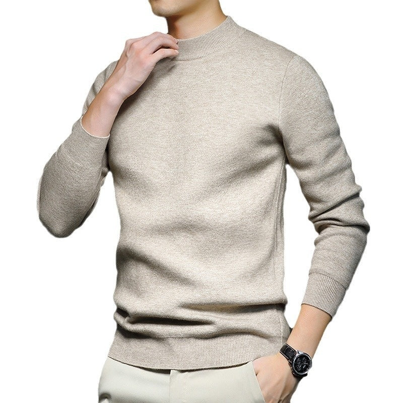 Men's Knitted Long Sleeve Sweater