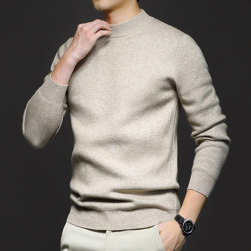 Men's Knitted Long Sleeve Sweater