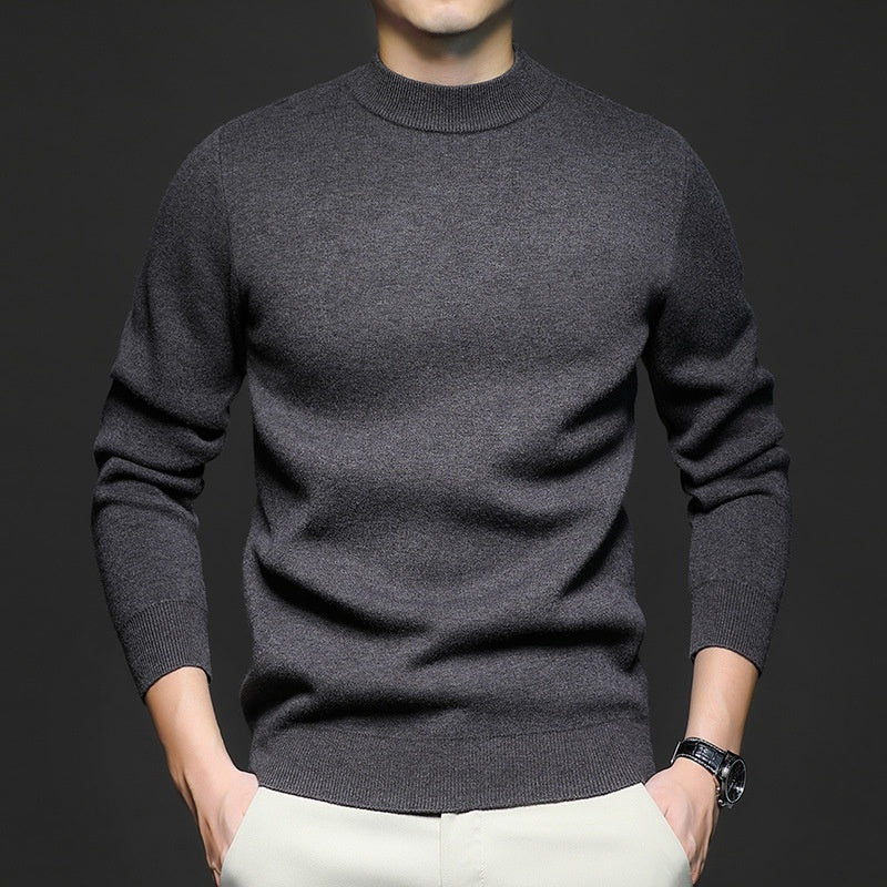 Men's Knitted Long Sleeve Sweater