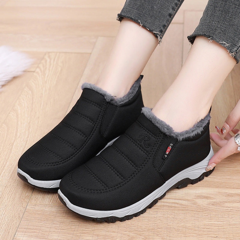 Fashion Thickened Warm Snow Shoes Women