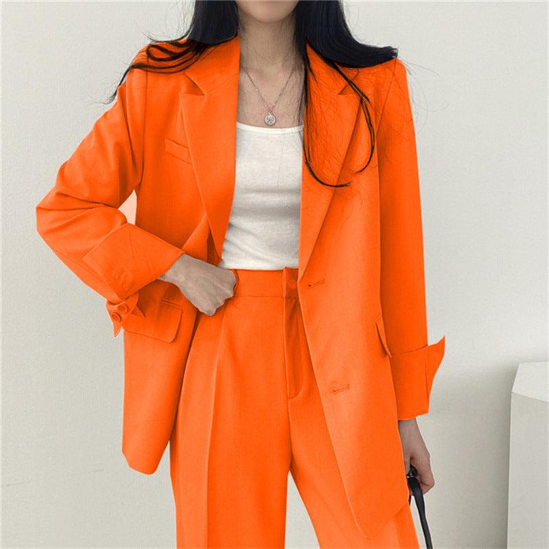 Women's Fashion L Korean Style Leisure Suit Trousers Suit