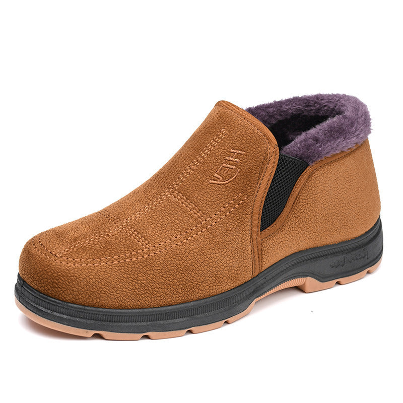 Cotton-padded Shoes Men Winter Velvet And Thick Male Warm