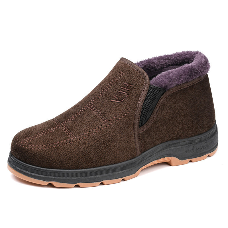 Cotton-padded Shoes Men Winter Velvet And Thick Male Warm