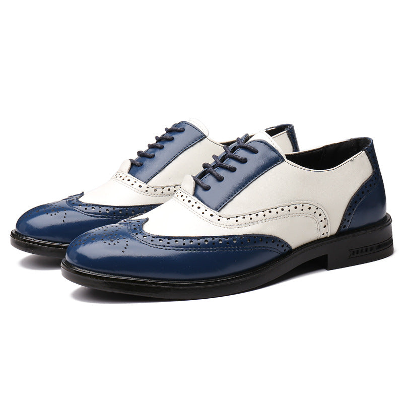 Business Formal Wear Casual Carved Men's Leather Shoes