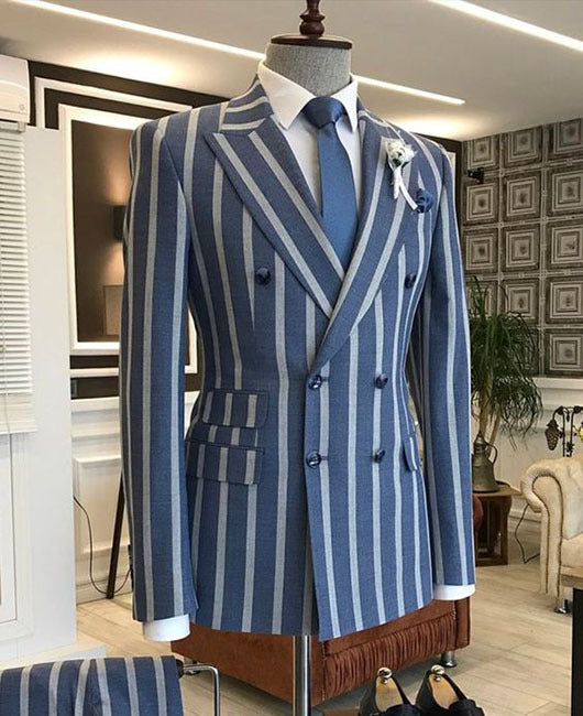 Men's Printed Suit Jacket Fashion Casual