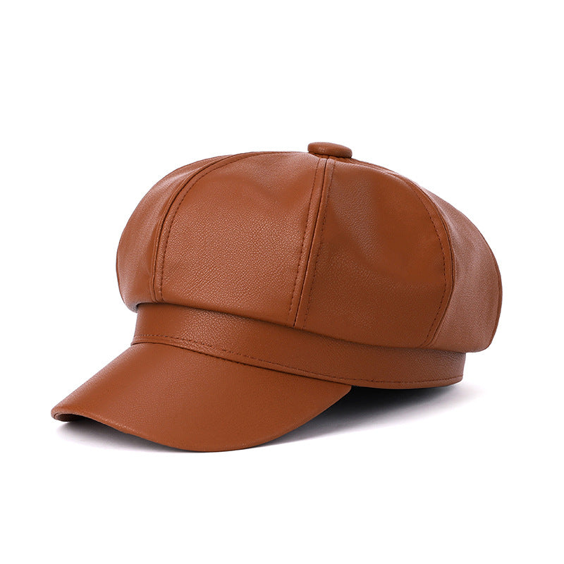 Autumn And Winter Women's Peaked Cap