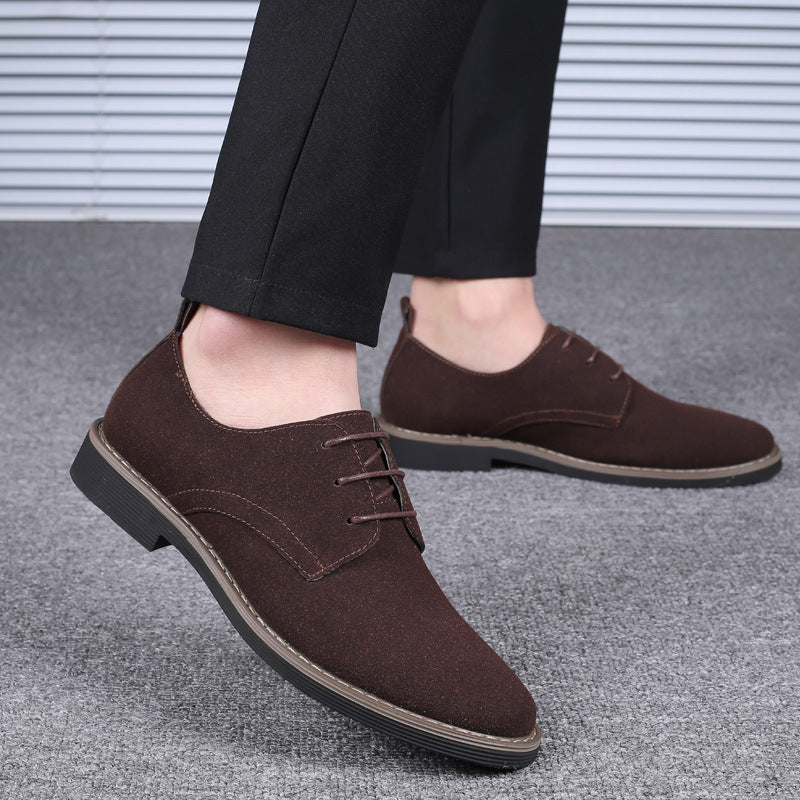 Men's Plus Size Frosted Casual Shoes Fashion British