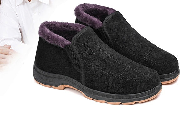 Cotton-padded Shoes Men Winter Velvet And Thick Male Warm