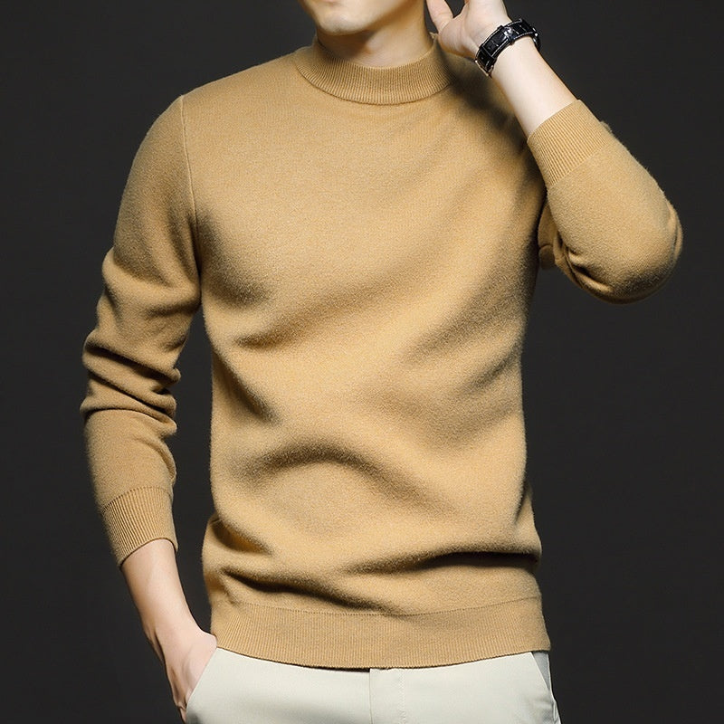 Men's Knitted Long Sleeve Sweater