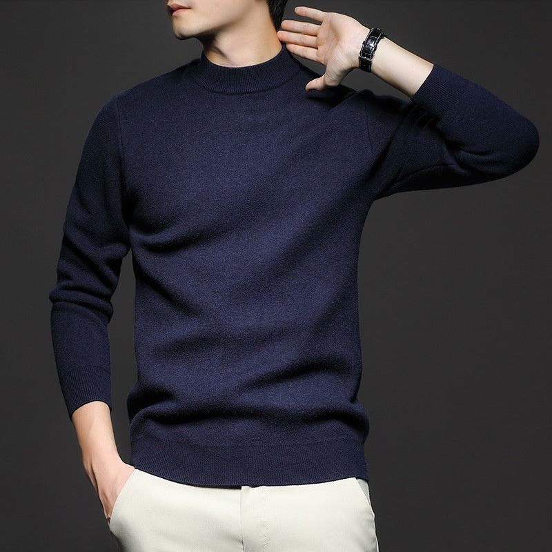 Men's Knitted Long Sleeve Sweater